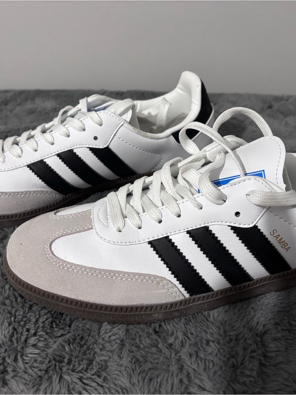 adidas Samba Classic Sneakers - White, Black, Gray